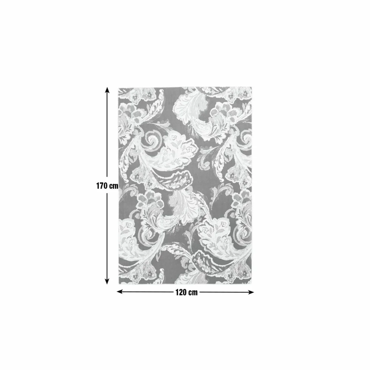 Habitat Paisley Printed Red Flatweave Rug - 120x170cm – image 6