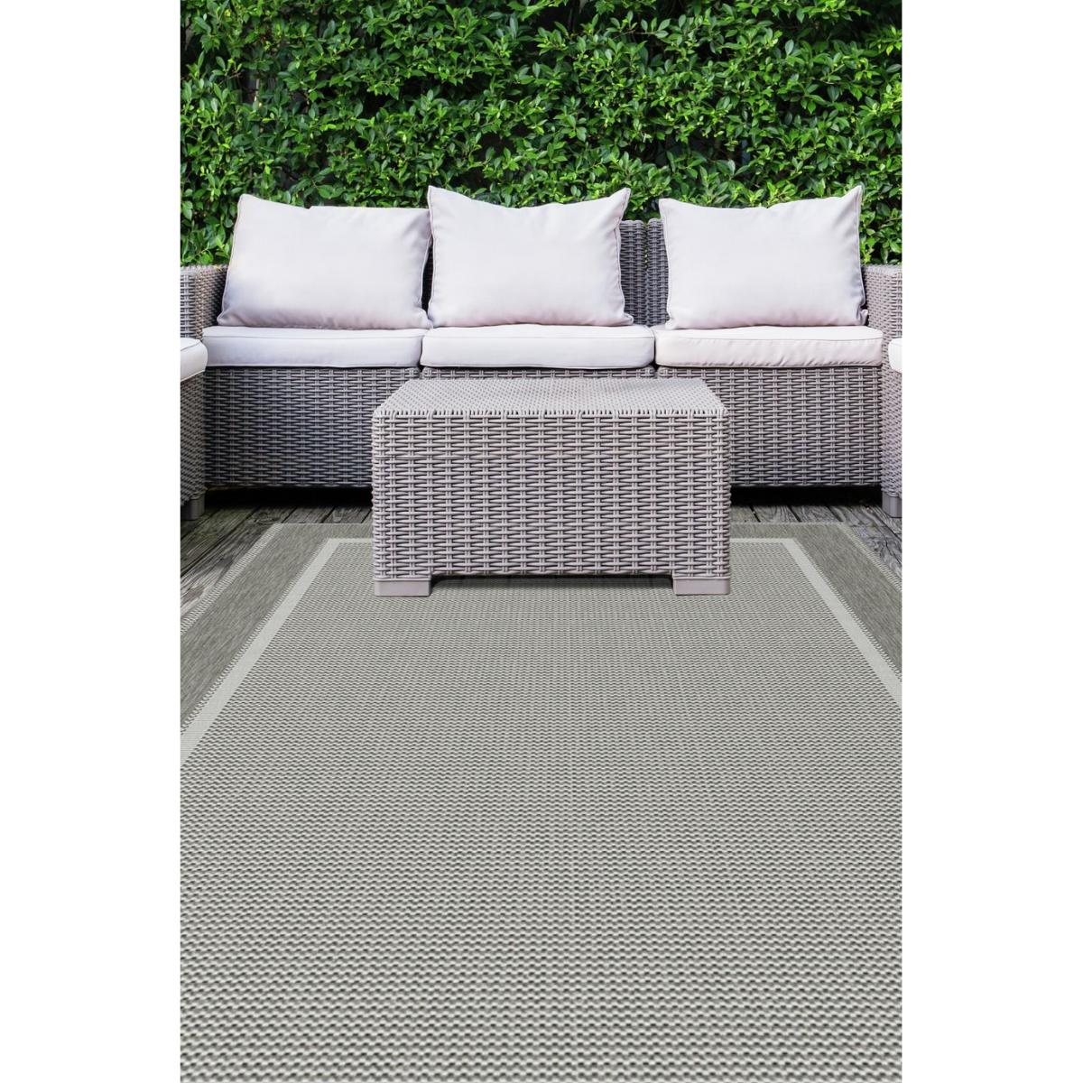 Solstice Grey Indoor Outdoor Rug – image 2