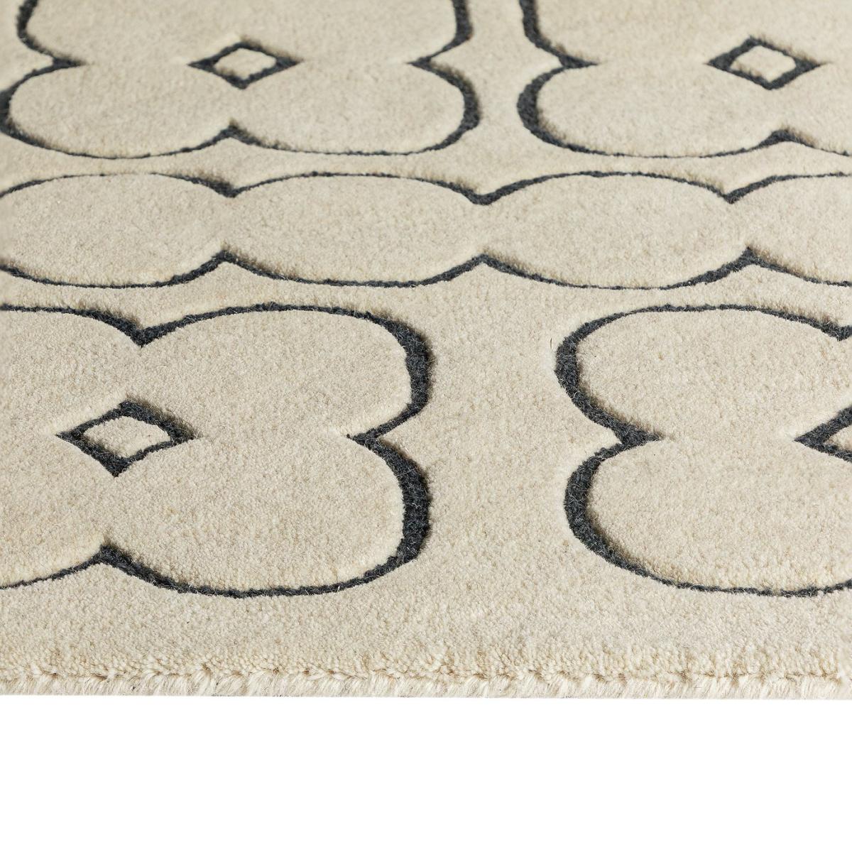 Habitat Archive Four Circles Geo Cut Pile Rug - 170x120cm – image 4