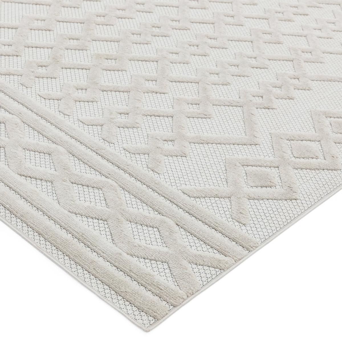 Asiatic Salta Geometric In & Outdoor Rug - 120x170cm - Cream – image 4