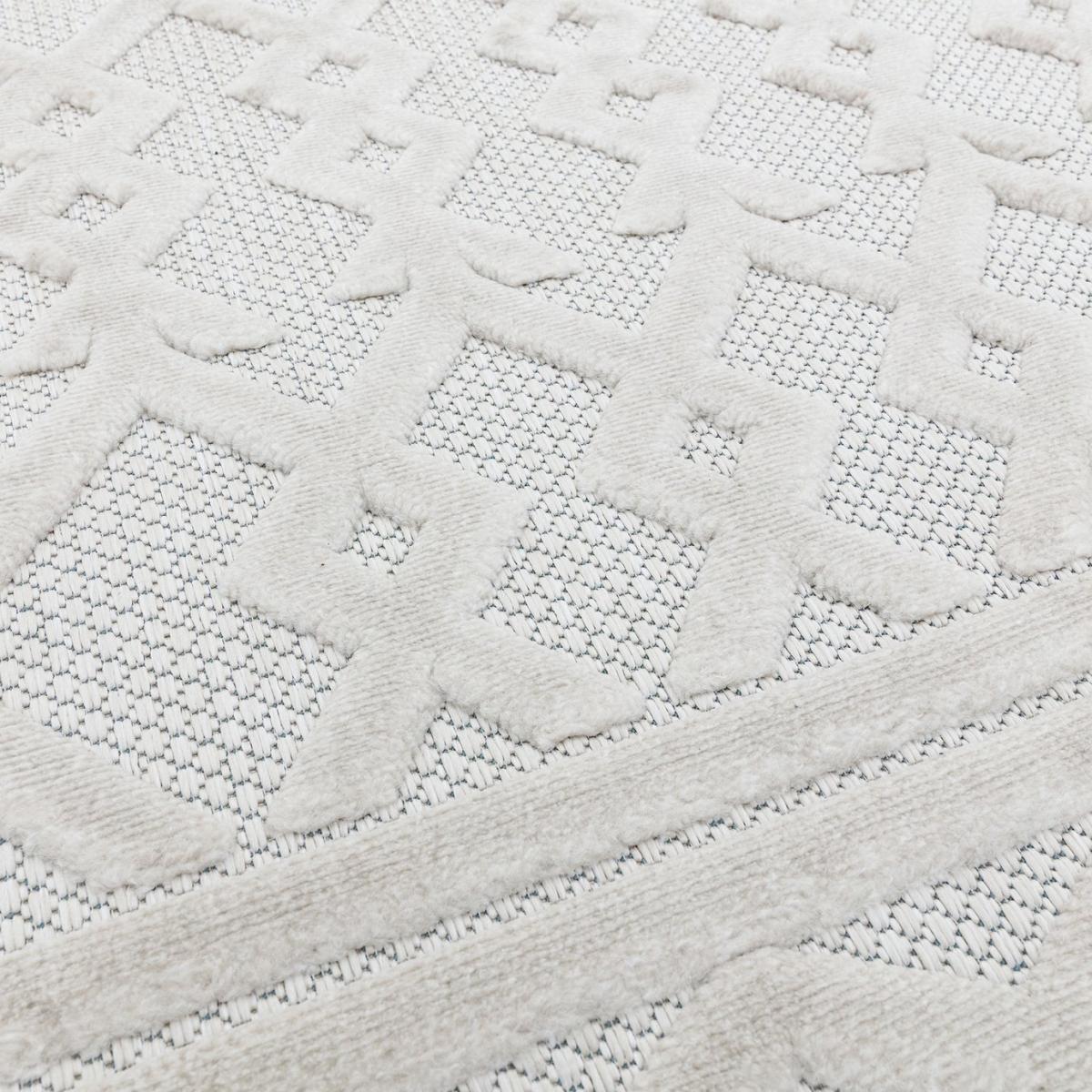 Asiatic Salta Geometric In & Outdoor Rug - 120x170cm - Cream – image 6