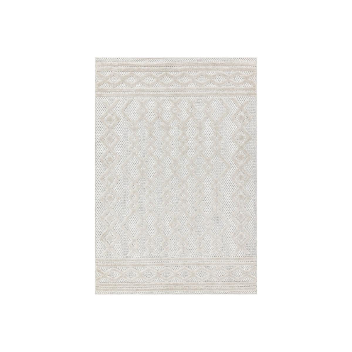 Asiatic Salta Geometric In & Outdoor Rug - 120x170cm - Cream – image 1