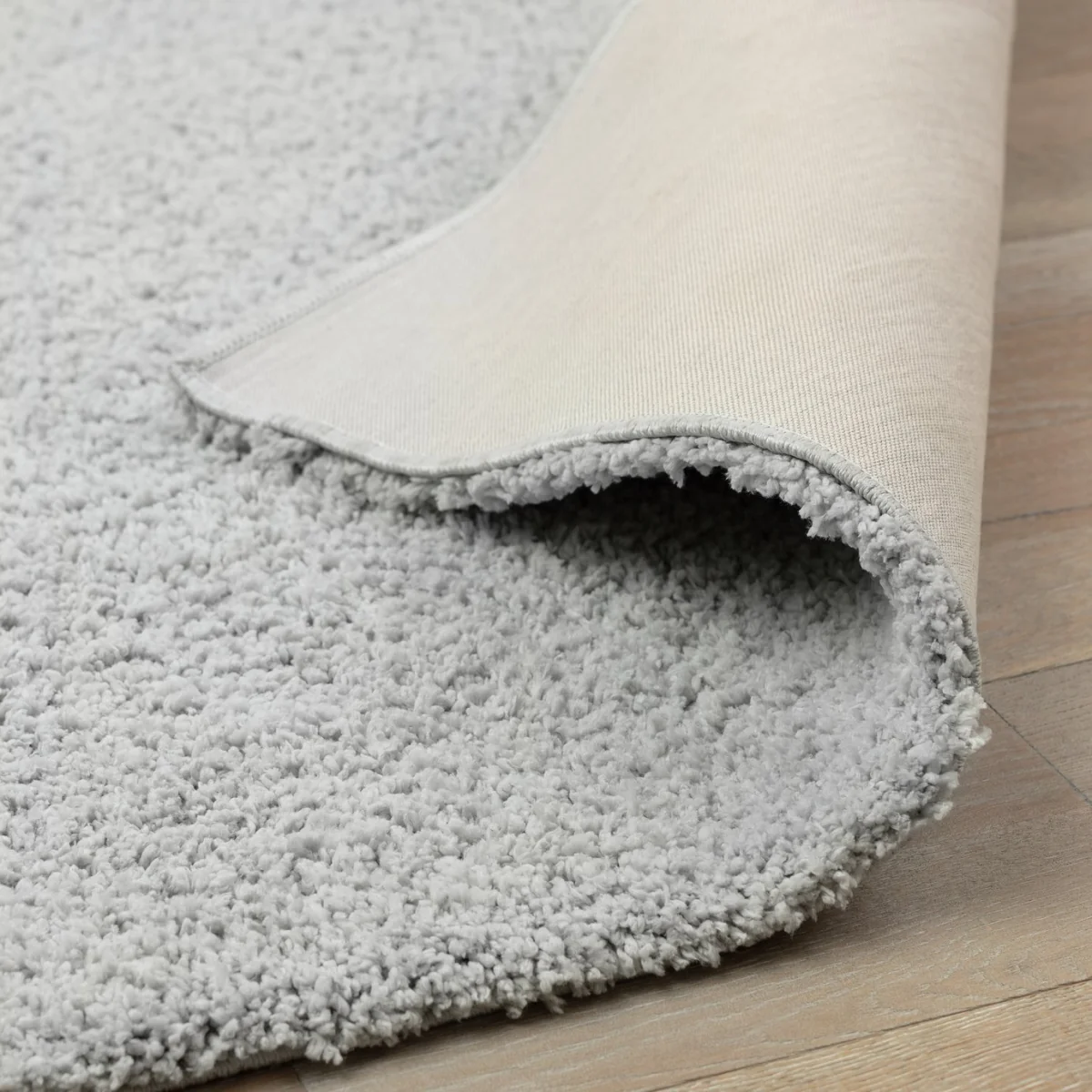 Habitat Recycled Cosy Plain Shaggy Rug - 80x150cm -Dove Grey – image 5
