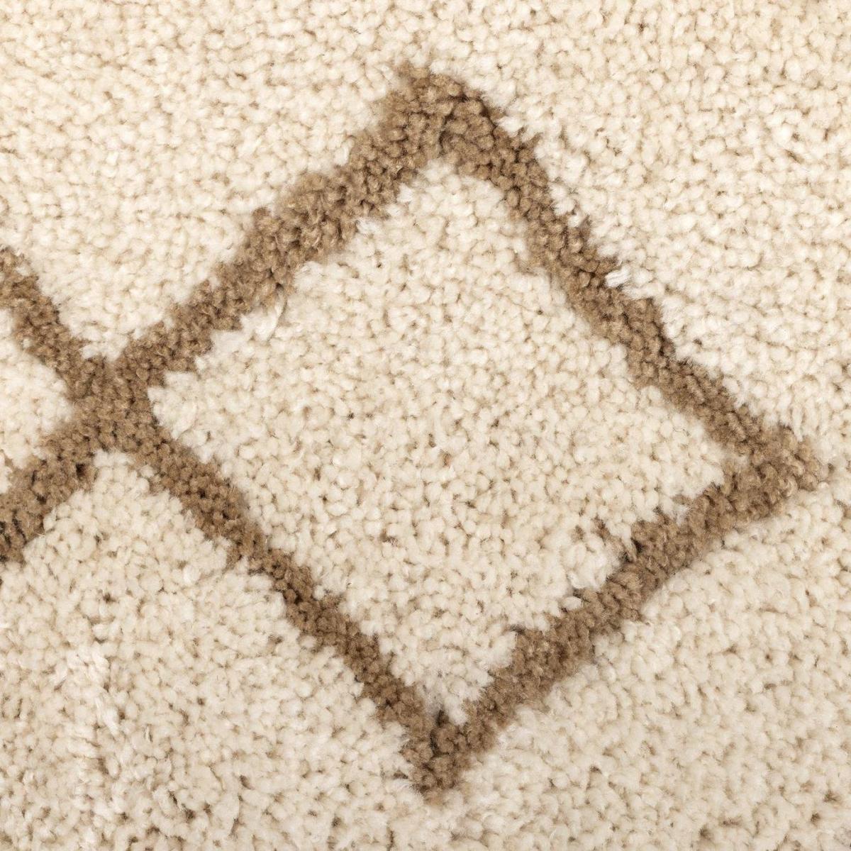 Habitat Diamond Tufted Rug - 120x170cm - Natural – image 2
