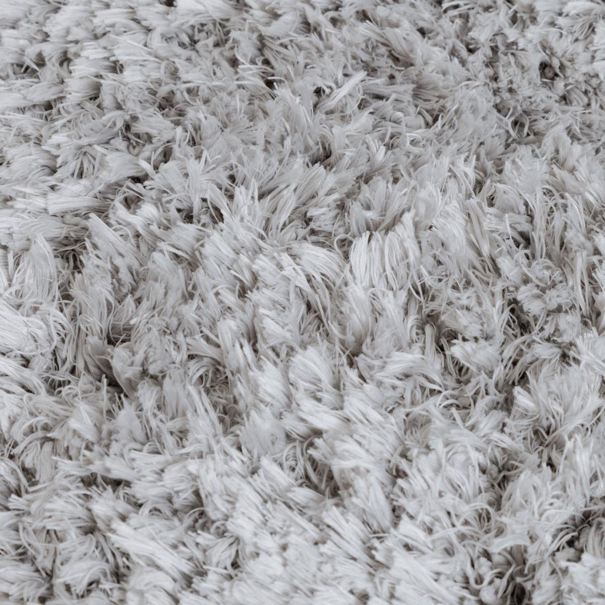 Habitat Airmaster Plain Silver Shaggy Rug - 170x120cm – image 3