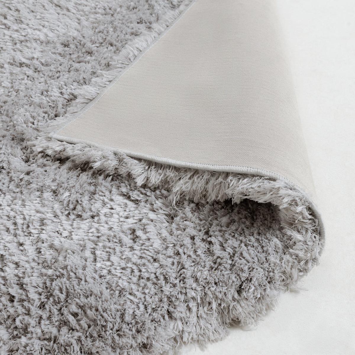 Habitat Airmaster Plain Silver Shaggy Rug - 170x120cm – image 4