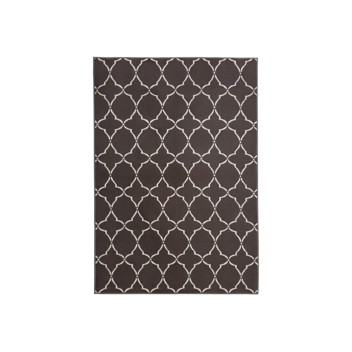 Habitat Trellis Cut Pile Rug - 120x170cm - Grey