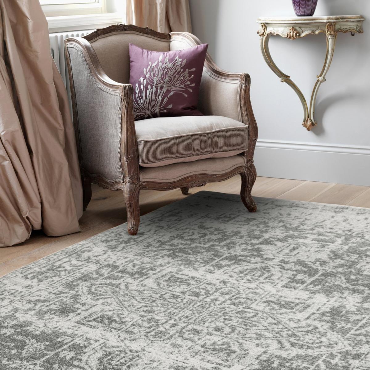 Asiatic Nova Abstract Rectangle Rug - 80x150cm - Grey – image 3