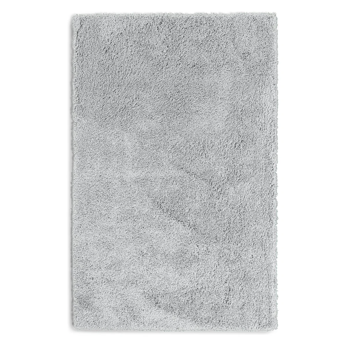 Habitat Noodle Shaggy Plain Rug - Grey - 120x170cm – image 2