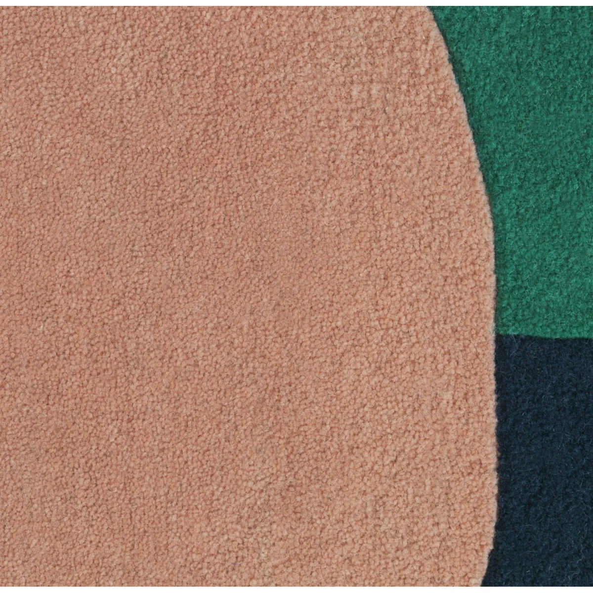 Habitat Studio Oval Flatweave Wool Rug - Multi - 100x170cm – image 3