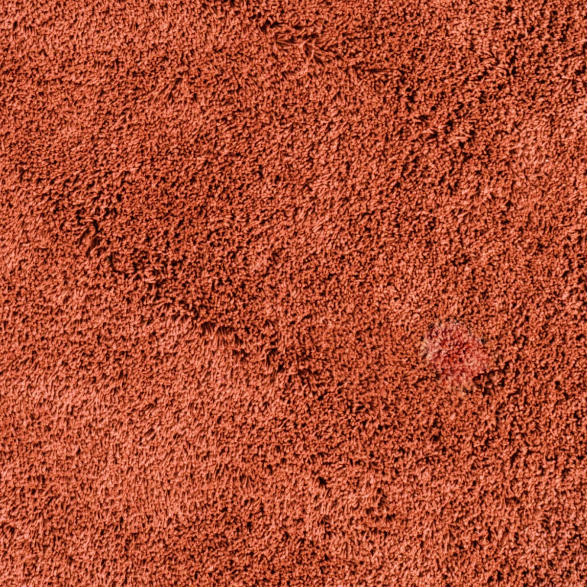 Habitat Noodle Shaggy Plain Rug - Terracotta - 160x230cm – image 3