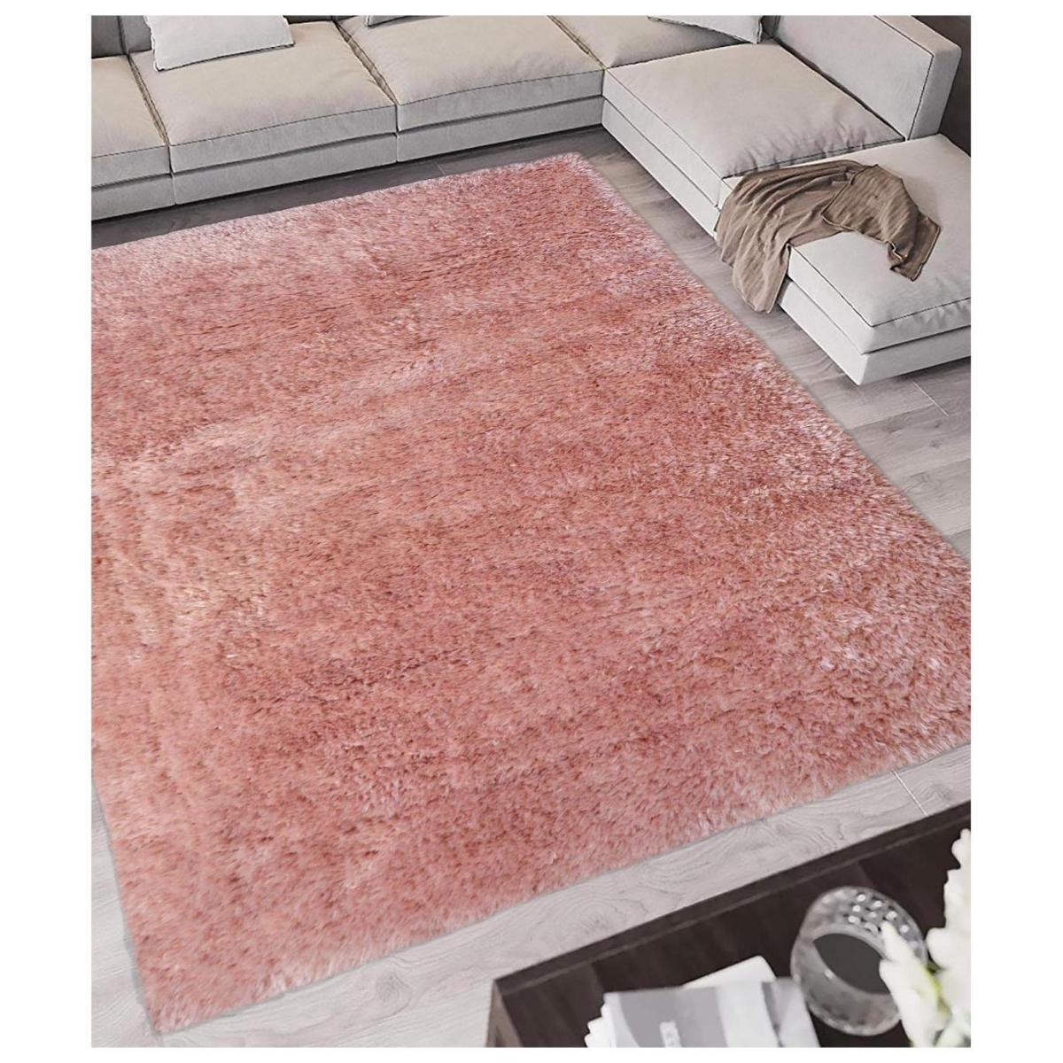 Habitat Supersoft Plain Blush Shaggy Rug - 150x80cm – image 2