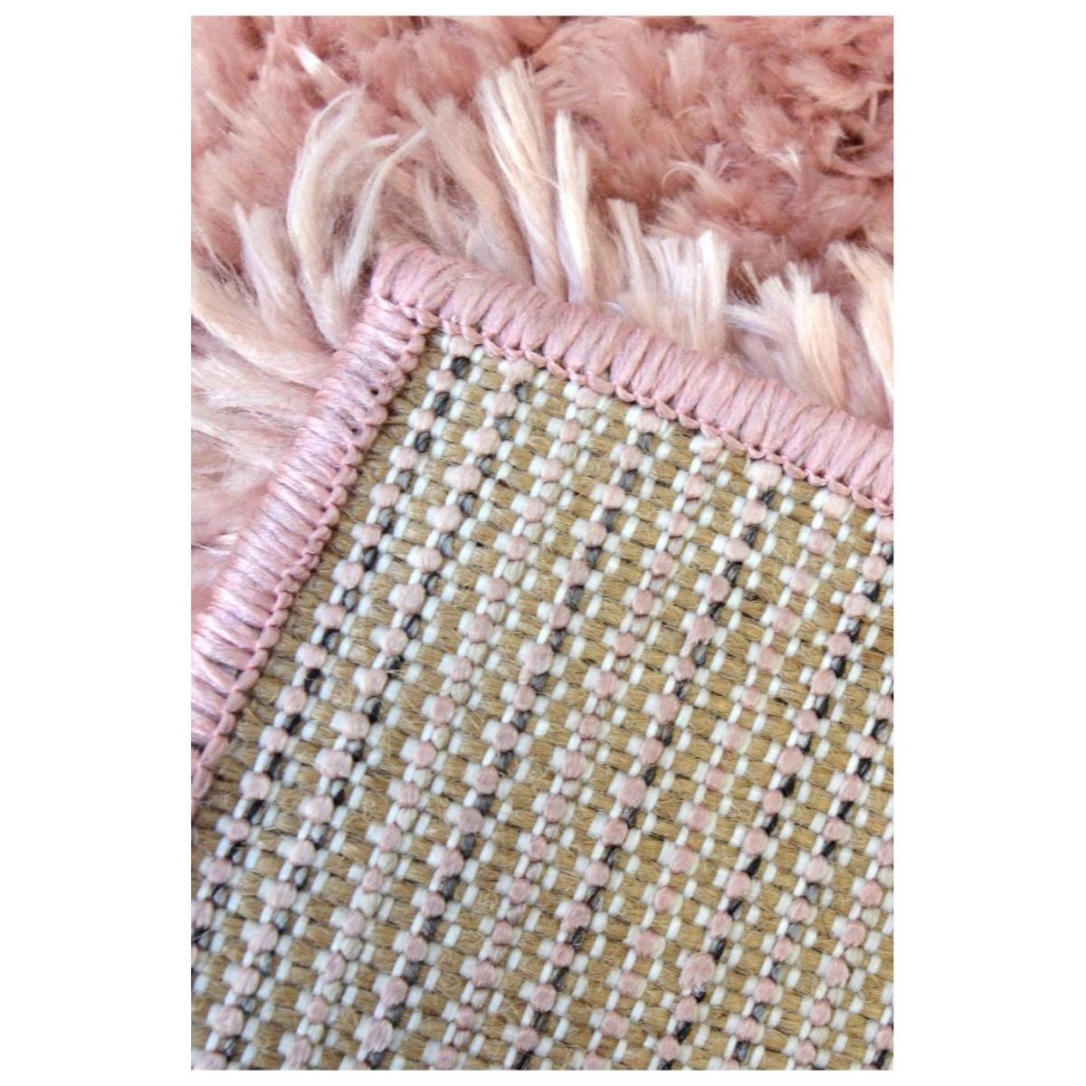 Habitat Supersoft Plain Blush Shaggy Rug - 150x80cm – image 3