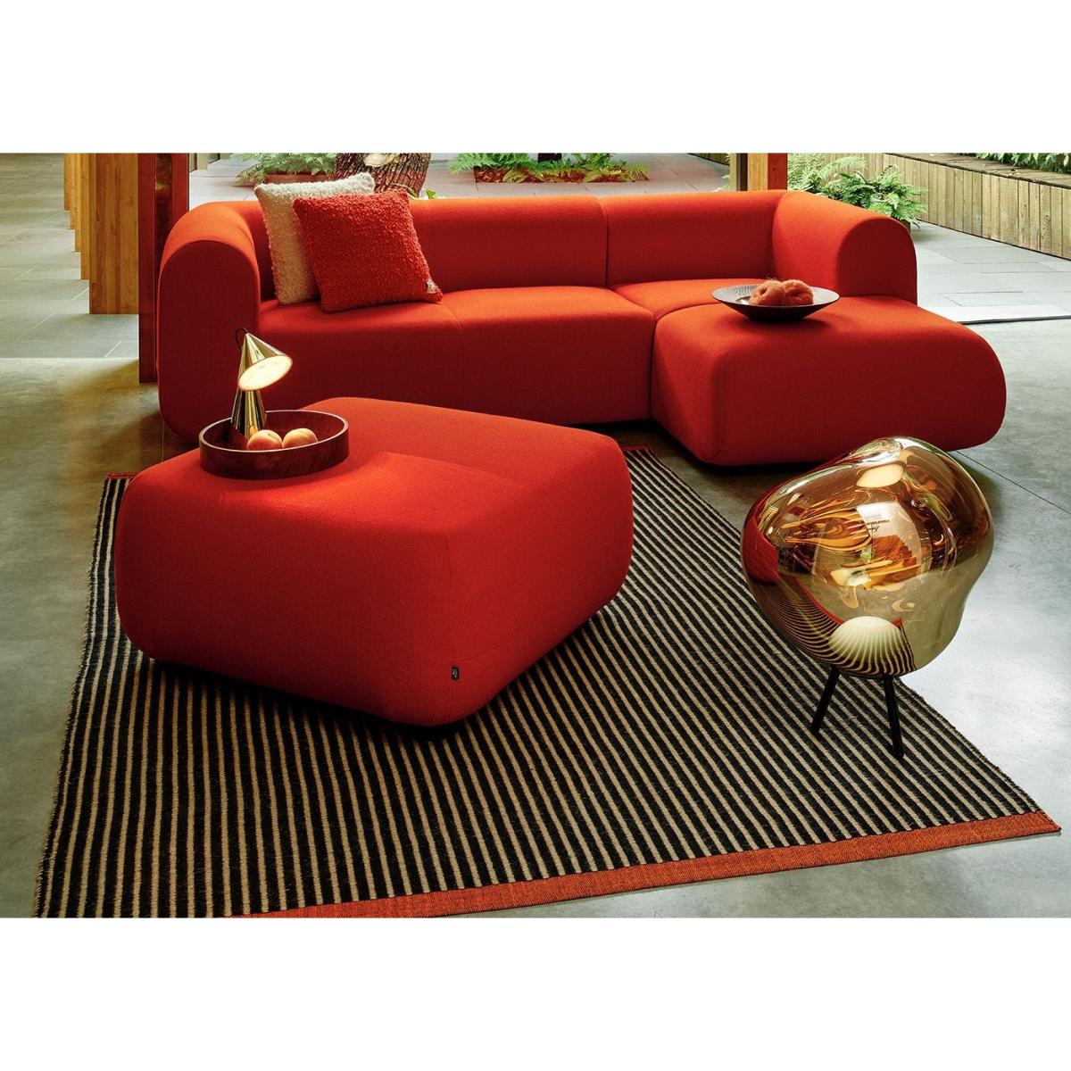 Tom Dixon Line Rug Black 70 x 250cm – image 5