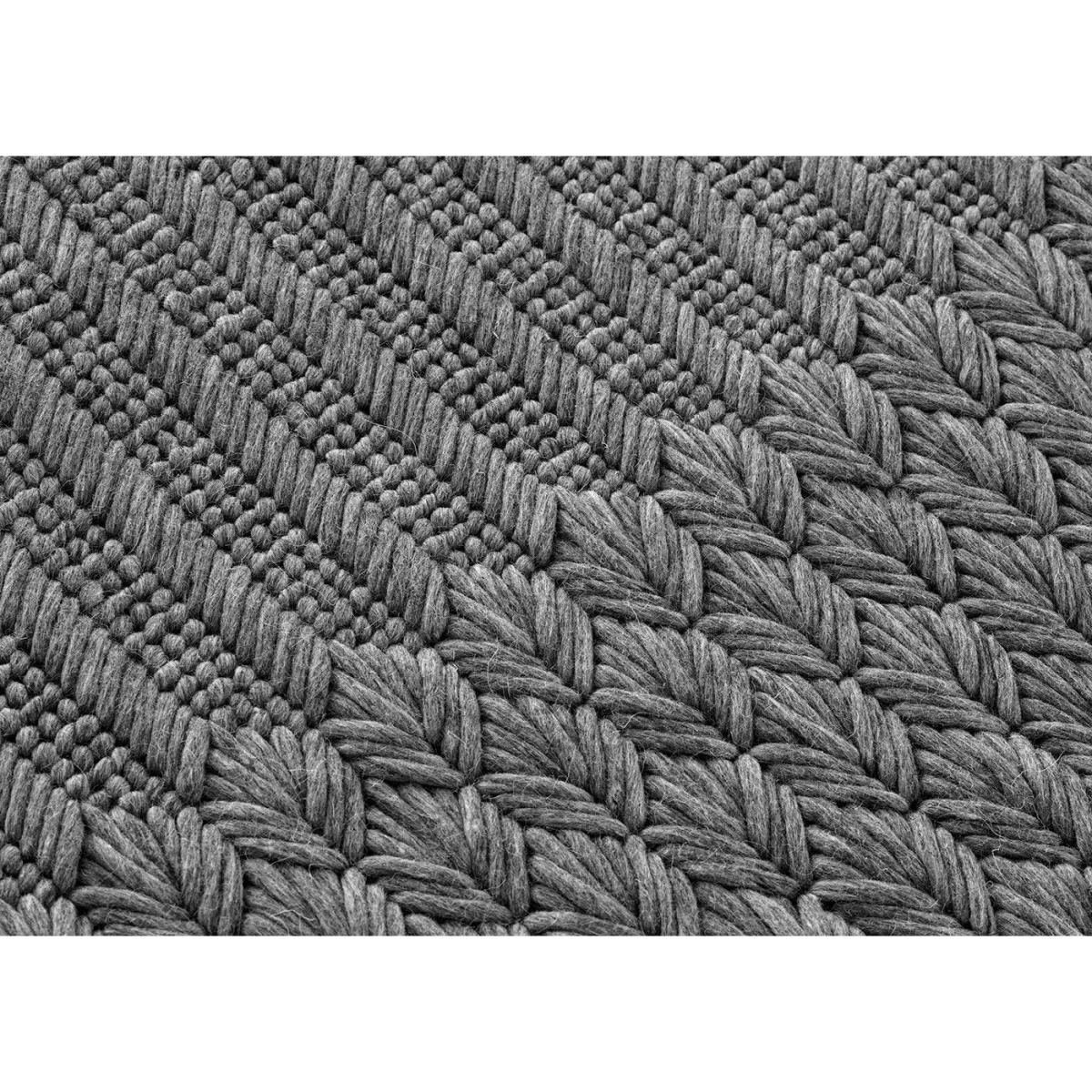 GAN Chaddar Rug Charcoal 175 x 235cm - Heal's UK Furniture – image 2