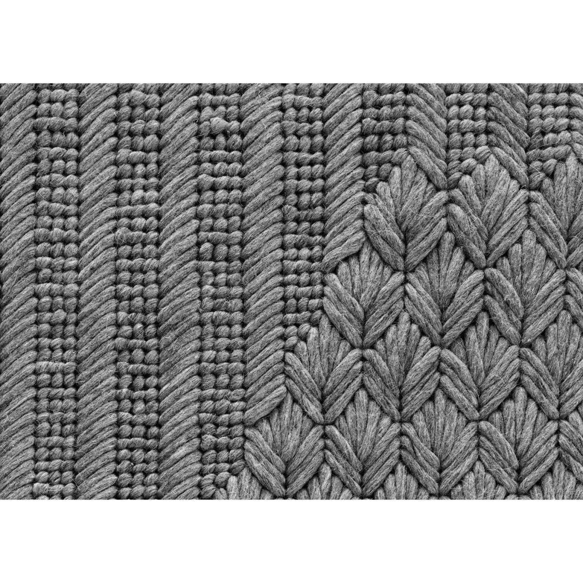 GAN Chaddar Rug Charcoal 175 x 235cm - Heal's UK Furniture – image 5