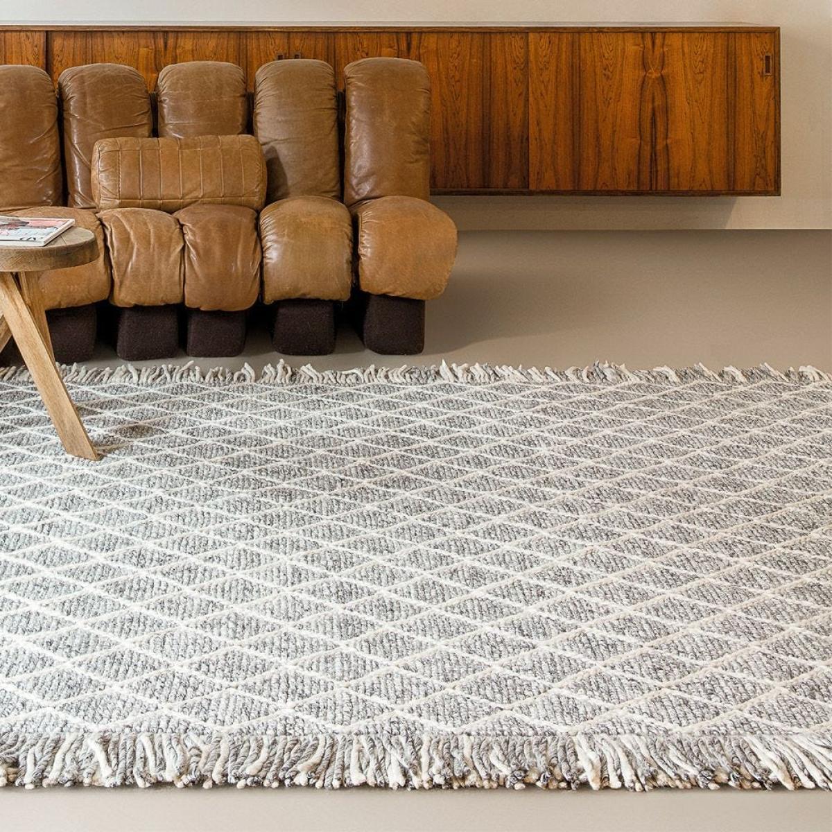 Ligne Pure Merge Rug Grey 170cm x 240cm - Heal's UK Furniture – image 7