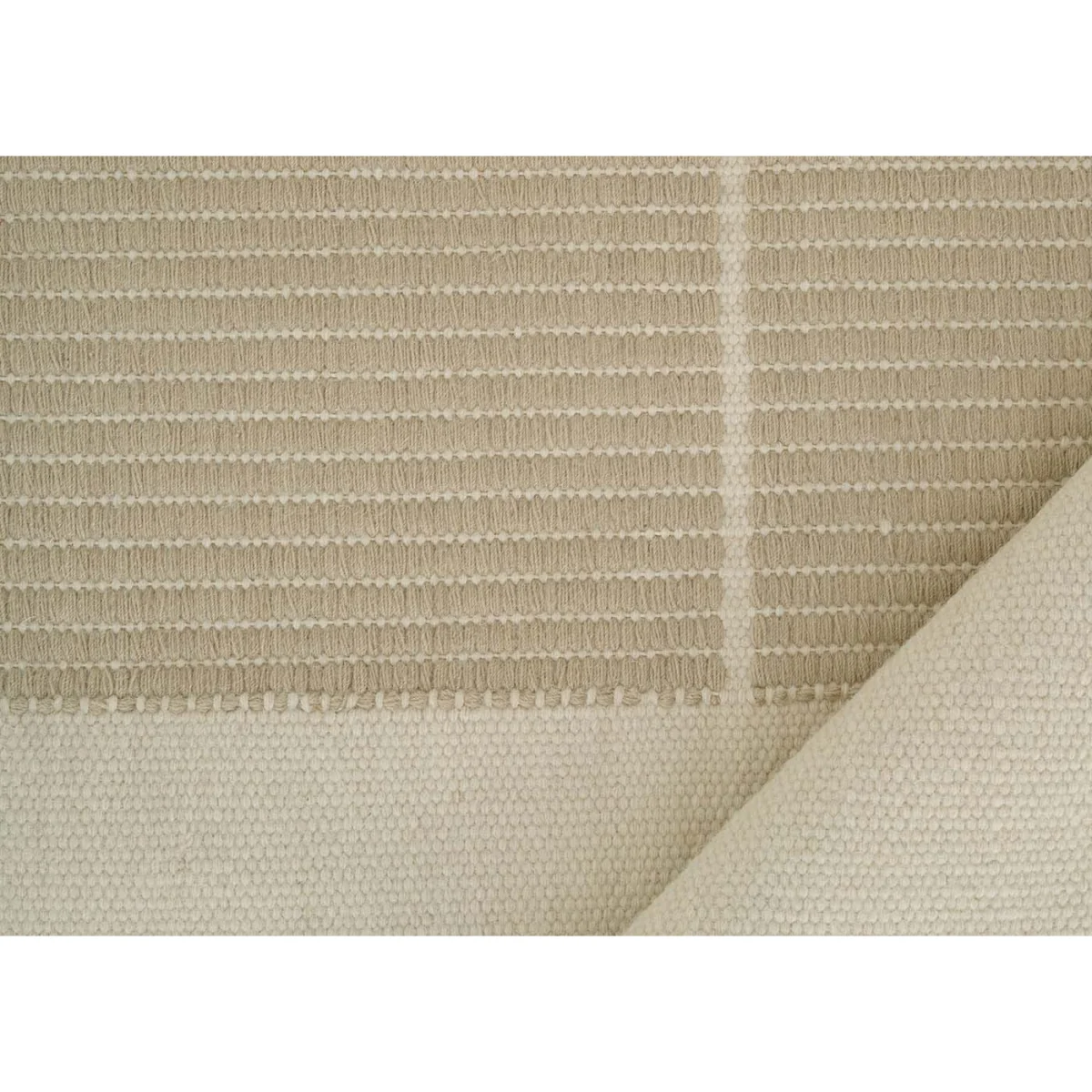 Heal's Poetic Grid Rug Beige – image 6