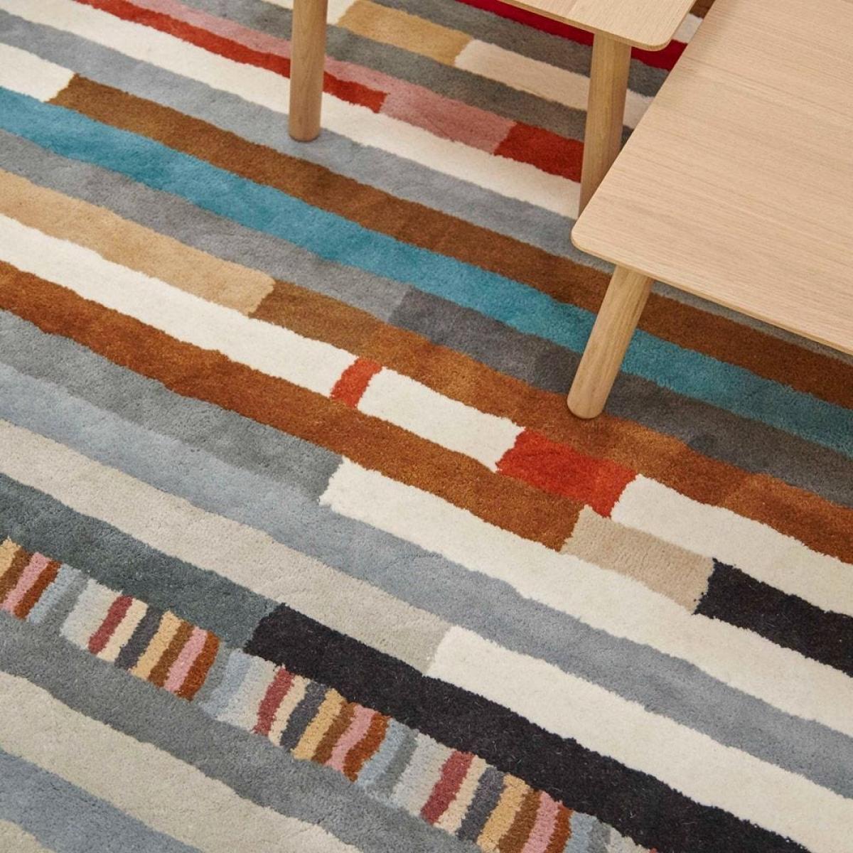 Gandia Blasco Le Park Striped Rug 200x300cm - Heal's UK Furniture – image 2