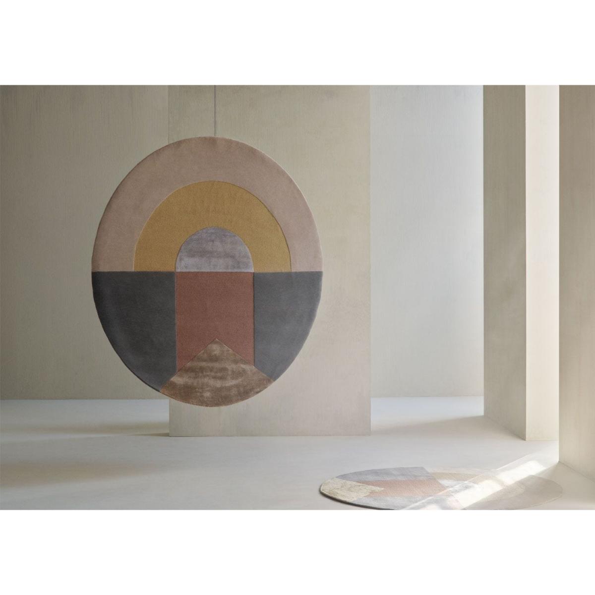 Linie Design Seraphic Sun Round Rug Multi 200cm - Heal's UK Furniture – image 2