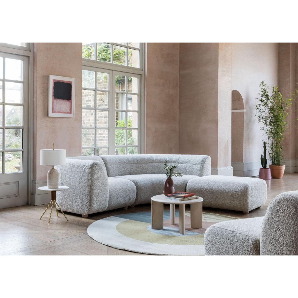 Linie Design Seraphic Sun Round Rug Multi 200cm - Heal's UK Furniture – image 3