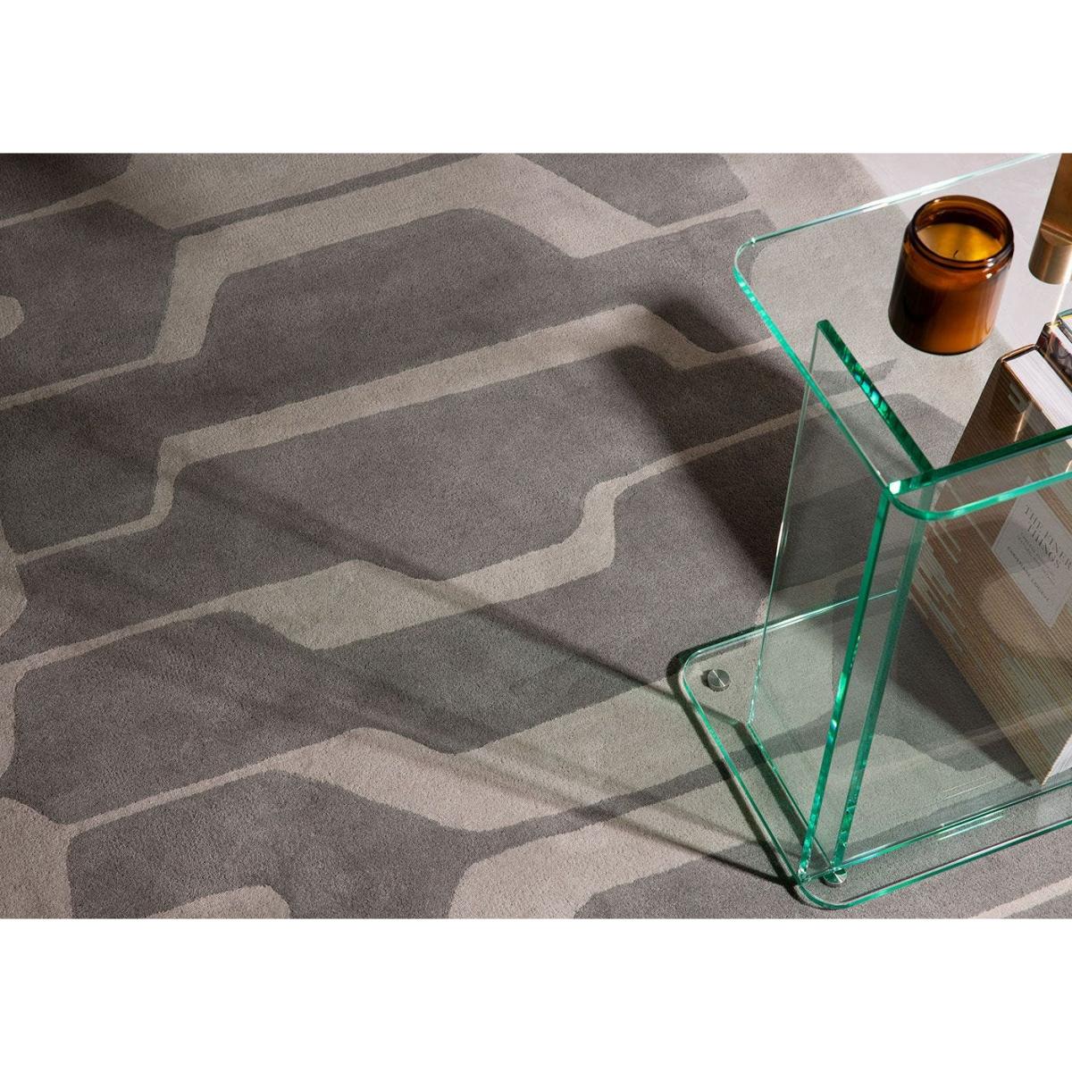 CF Editions Benares Rug Pewter 120 x 190cm - Heal's UK Furniture – image 4