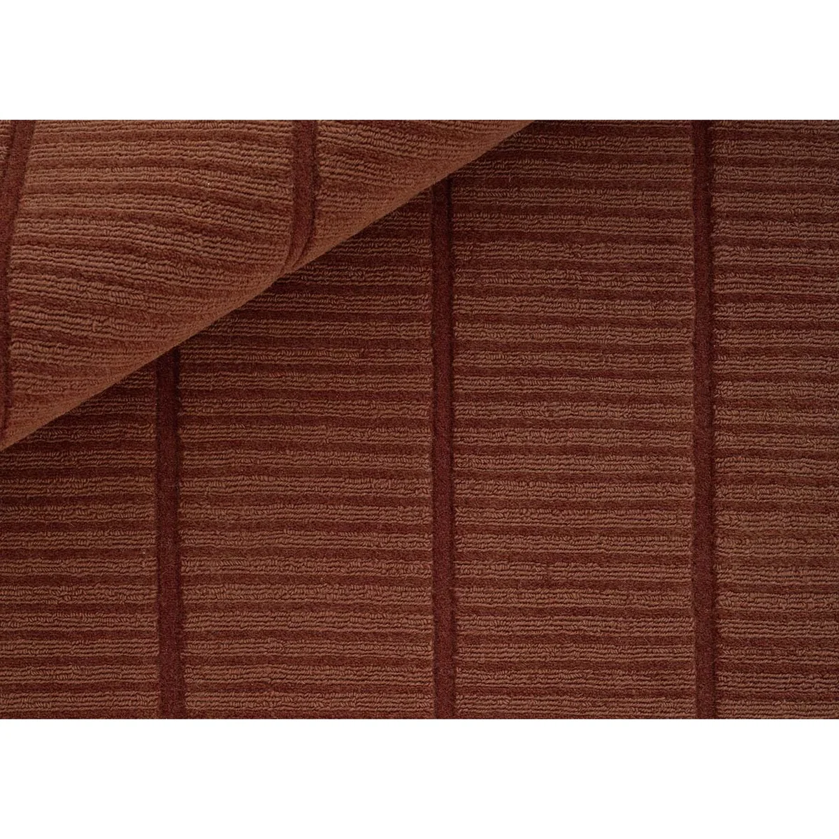 Heal's Woven Tatami Rug Rust – image 2