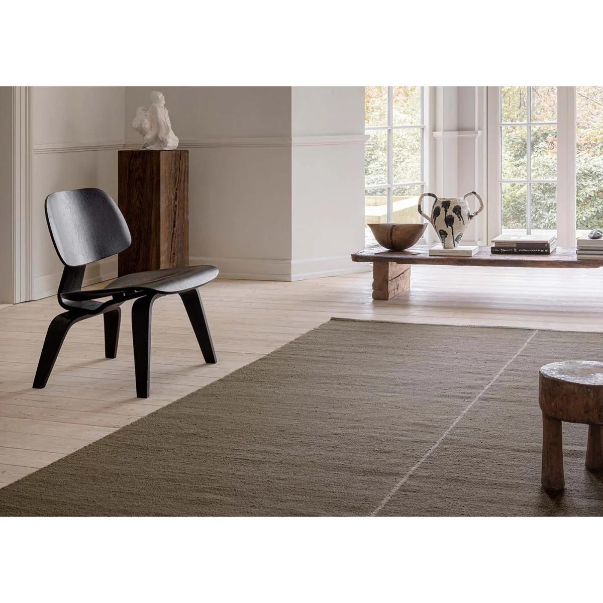 Heal's Twin Sabi Rug Green – image 2