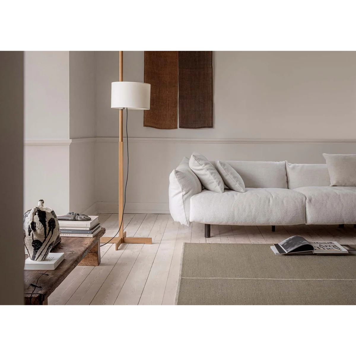 Heal's Twin Sabi Rug Green – image 3
