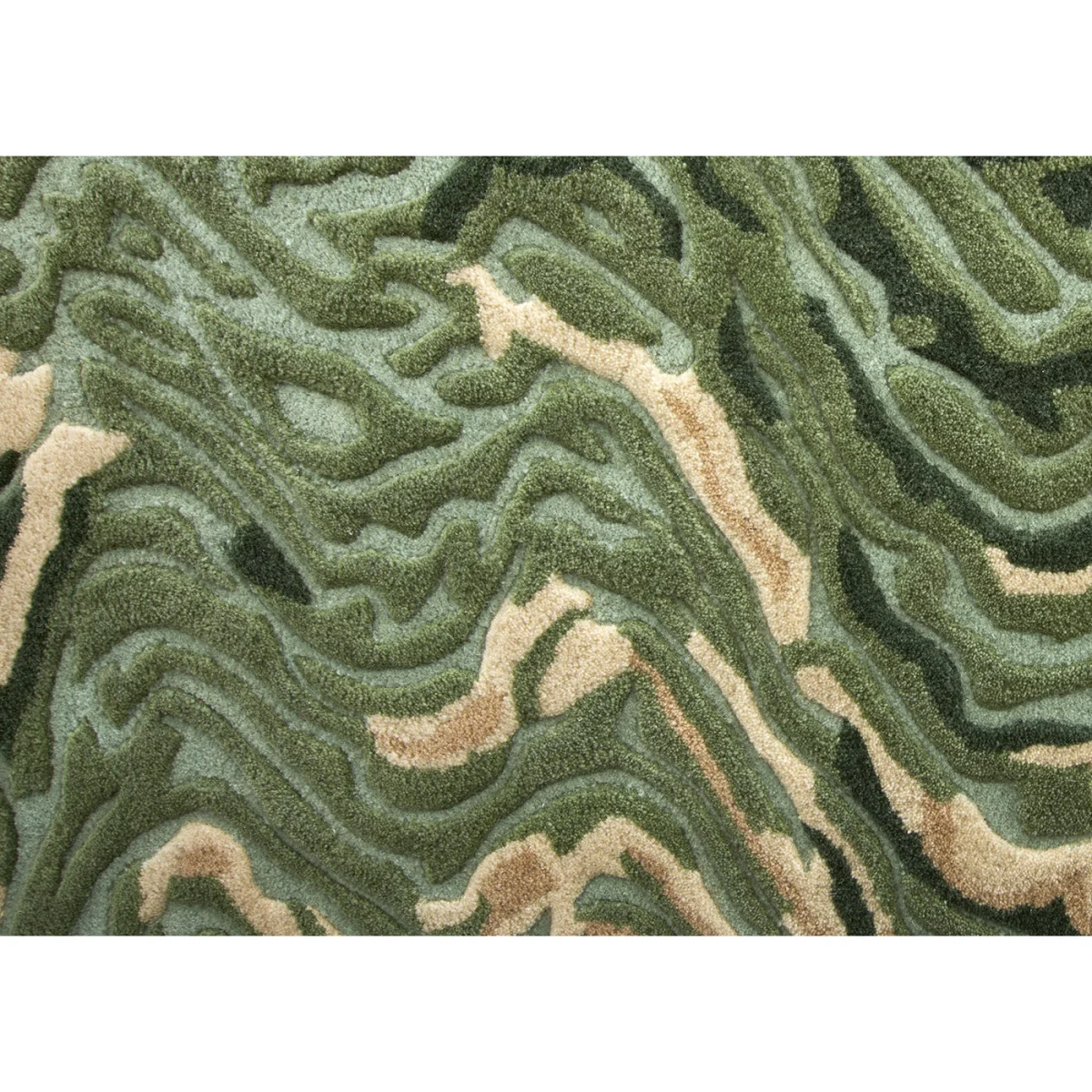 Heal's Blur Rug Green 200 x 300cm – image 3