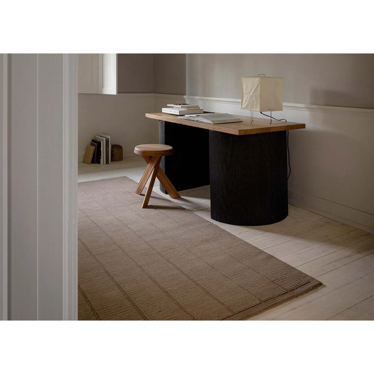 Heal's Woven Tatami Rug Mustard – image 4