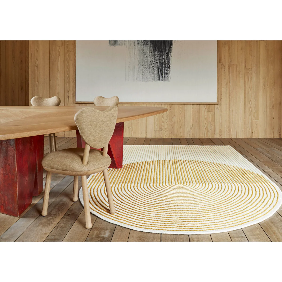 GAN Ply Rug Yellow 204 x 300cm – image 2
