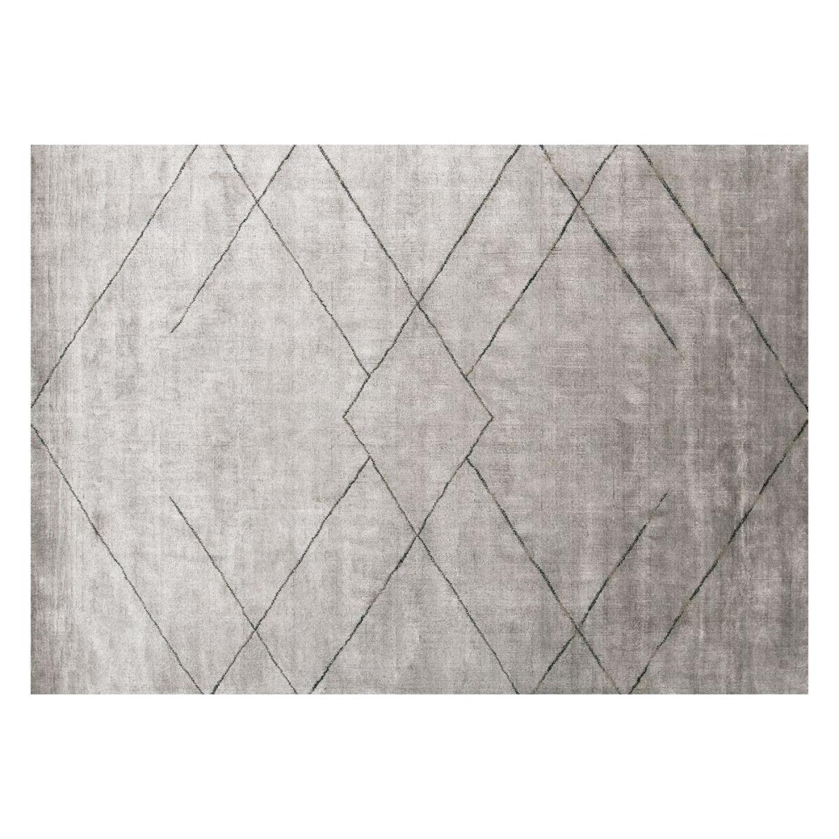 Linie Design Tetsu Rug Silver 200 x 300cm - Heal's UK Furniture – image 2