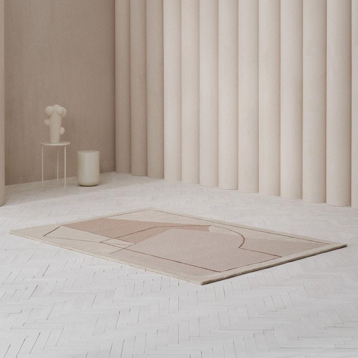Linie Design Furbo Rug Rose 140 x 200cm - Heal's UK Furniture – image 2