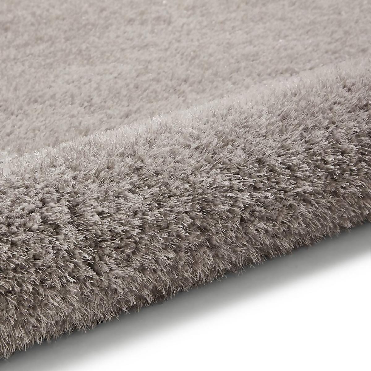 Ivy Shaggy Rug - Silver - 80x150cm – image 7