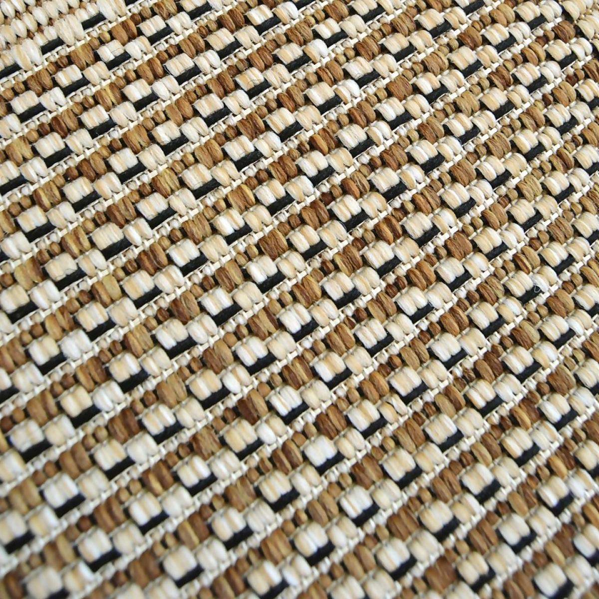 Denver Border Indoor/Outdoor Rug - Latte - 80x200cm – image 4