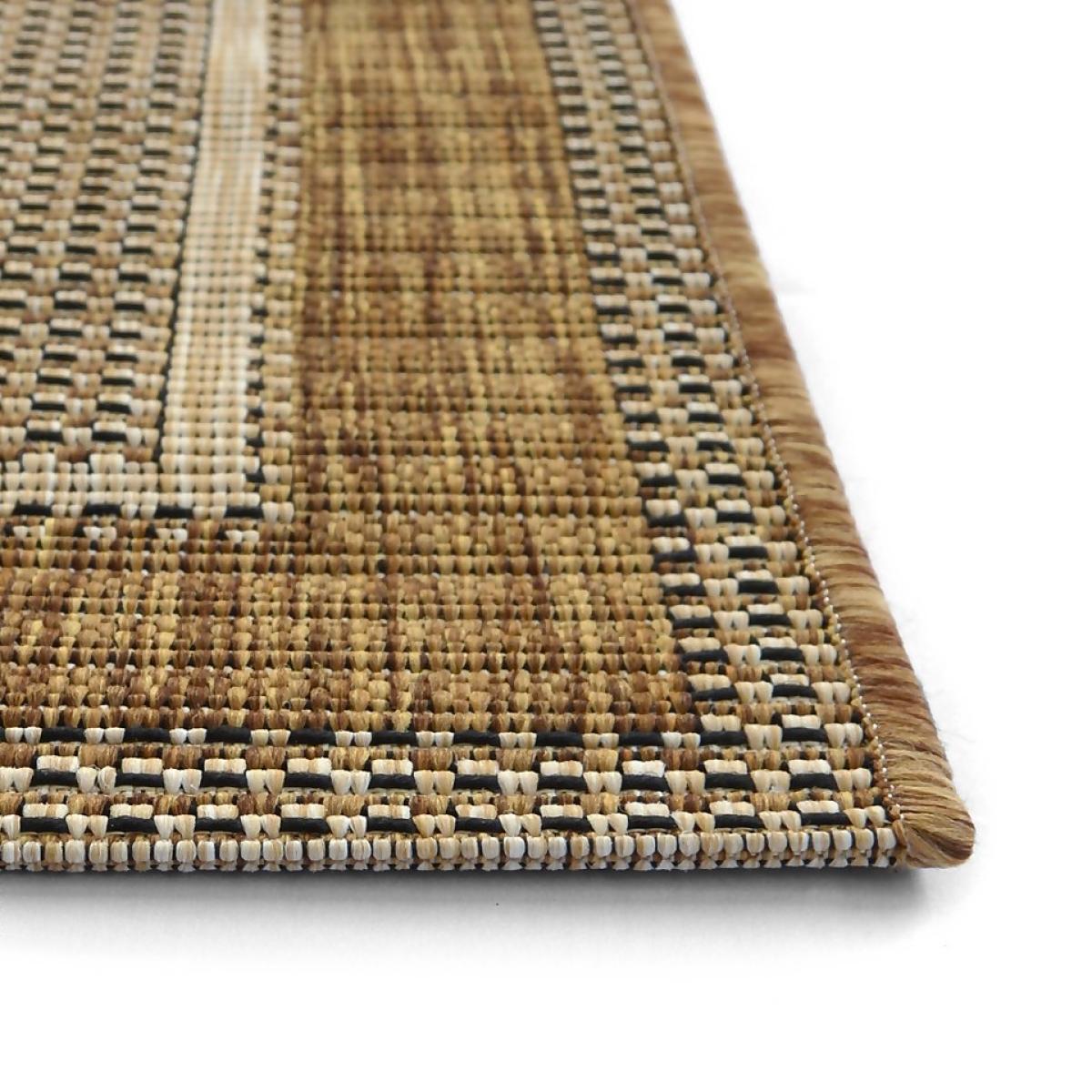 Denver Border Indoor/Outdoor Rug - Latte - 80x200cm – image 5
