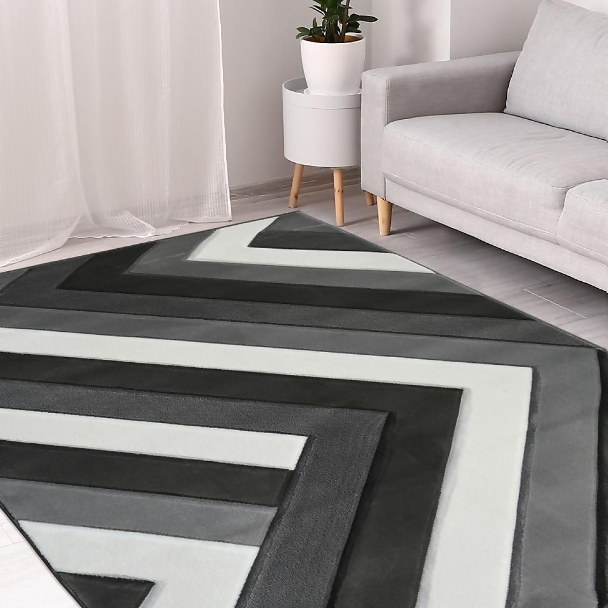 Daytona Zen Rug - Grey - 160x230cm – image 5