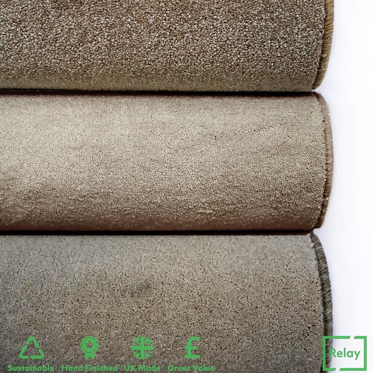 Relay Circular Rug - Latte - 200cm – image 3