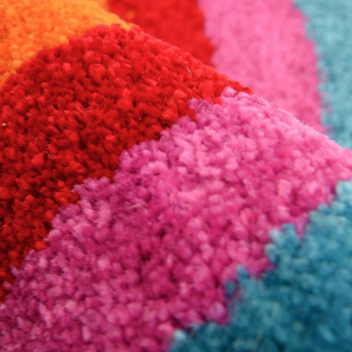 Homemaker Colourpop Rainbow Rectangle Rug - 80 x 120cm – image 4