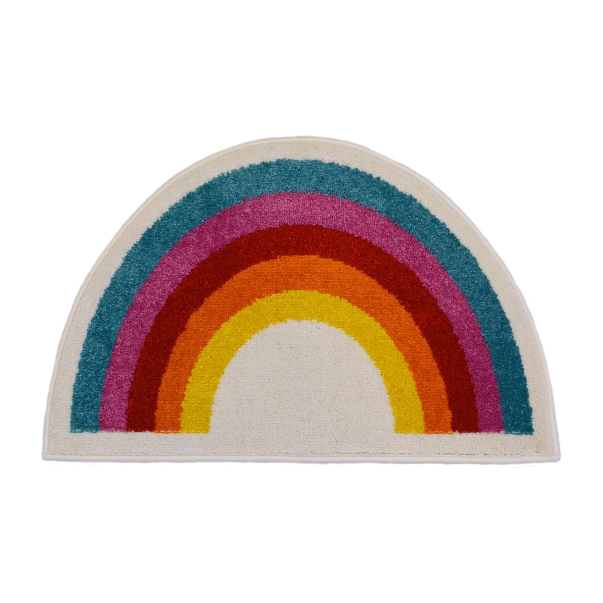 Homemaker Colourpop Rainbow Rectangle Rug - 80 x 120cm – image 1