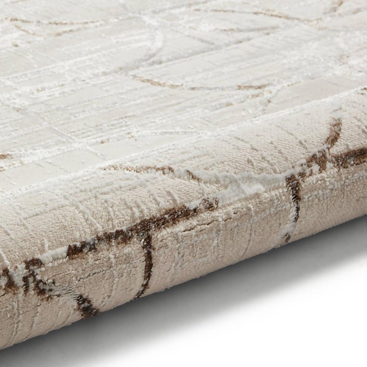 Blair Shimmer Circle Rug - Cream - 120x170cm – image 7