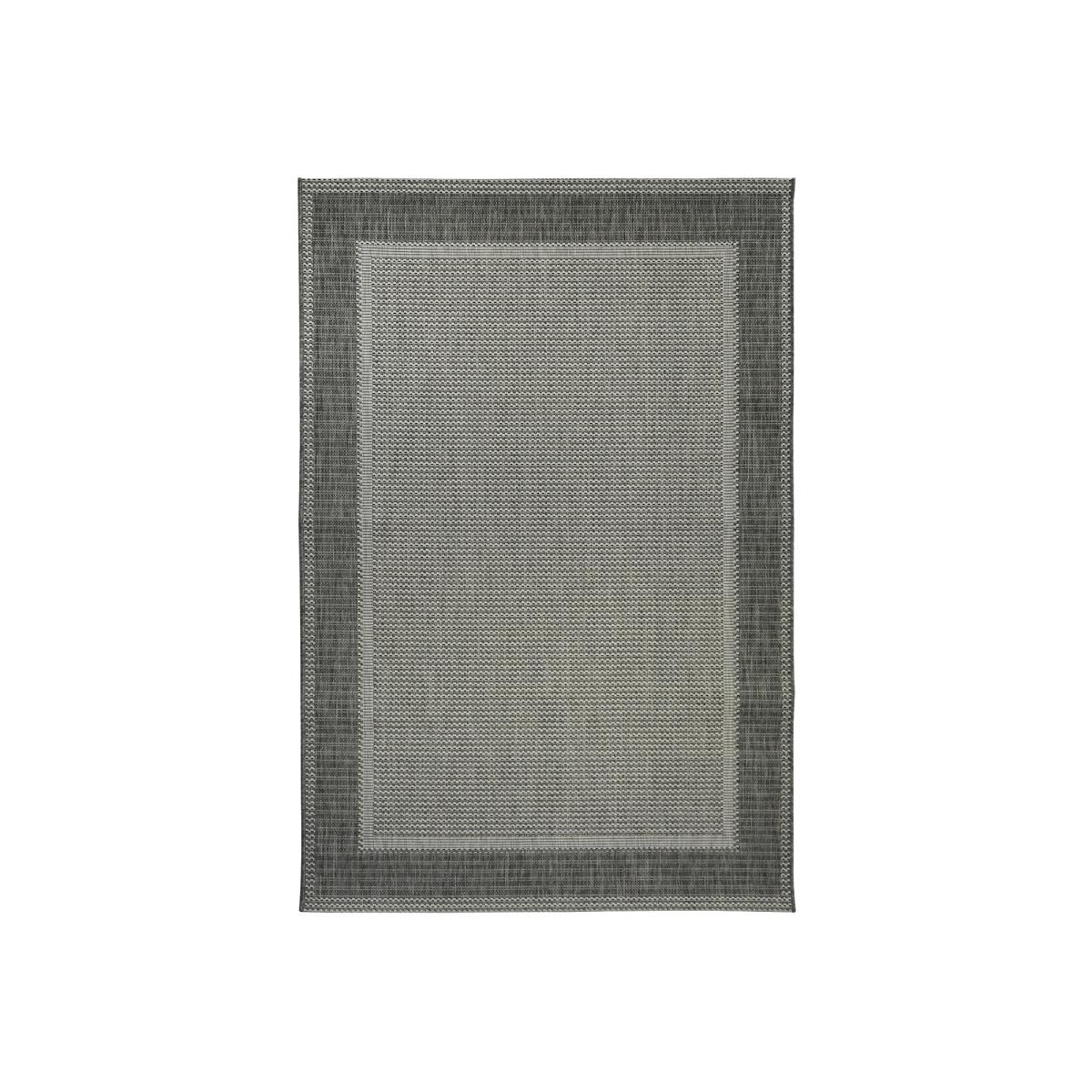 Denver Border Indoor/Outdoor Rug - Grey - 160x230cm – image 1