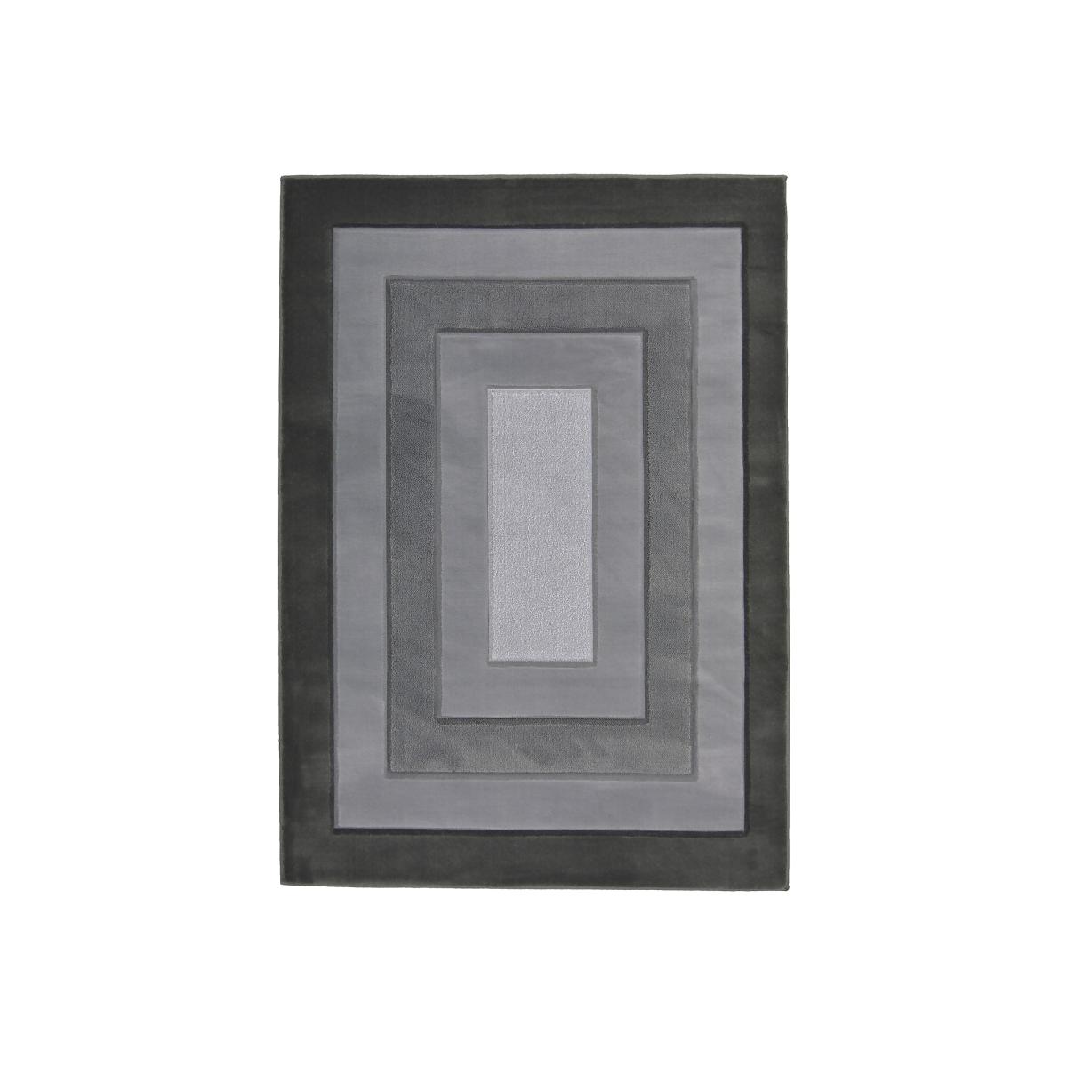 Daytona Border Rug - Grey - 120x170cm – image 1
