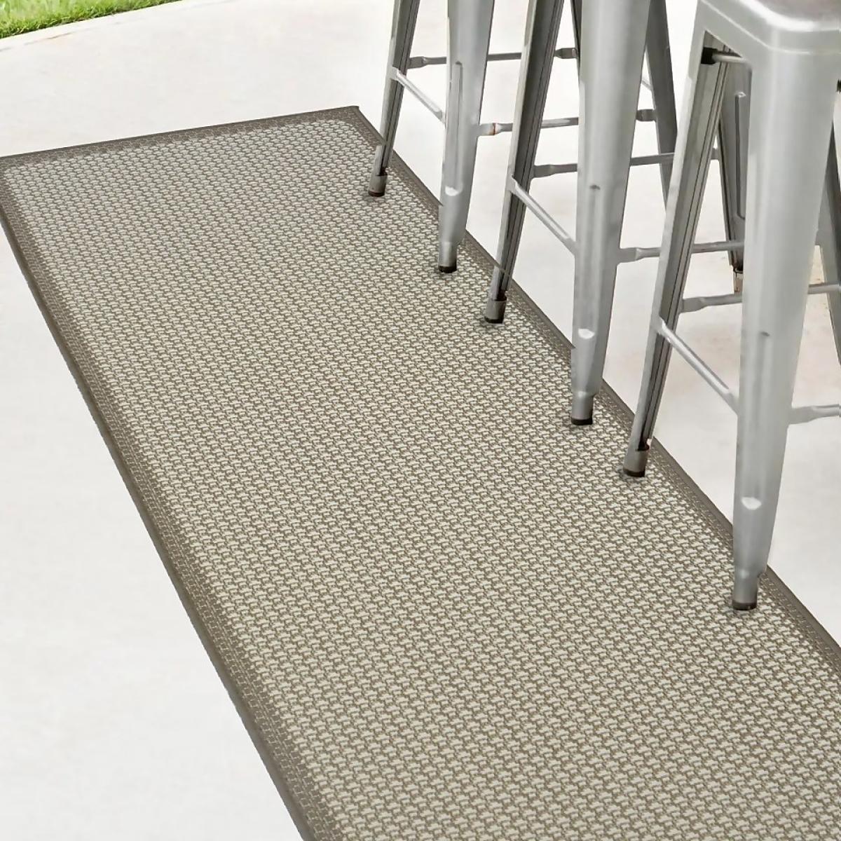 Relay Recycled Indoor/Outdoor Rug - Natural - 60x230cm – image 3