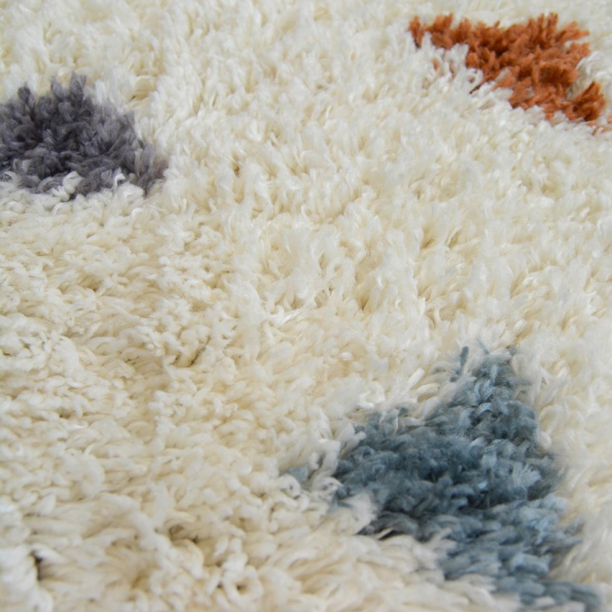 Homemaker Snug Triangles Multicoloured Round Rug - 100cm – image 3
