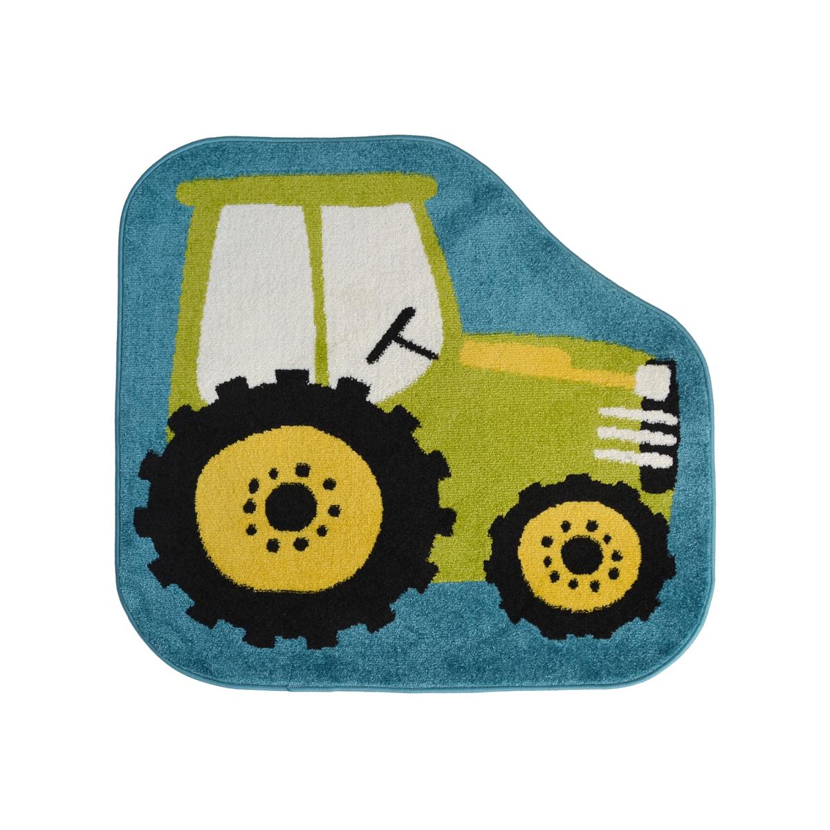 Homemaker Colourpop Tractor Round Rug - 100cm – image 1