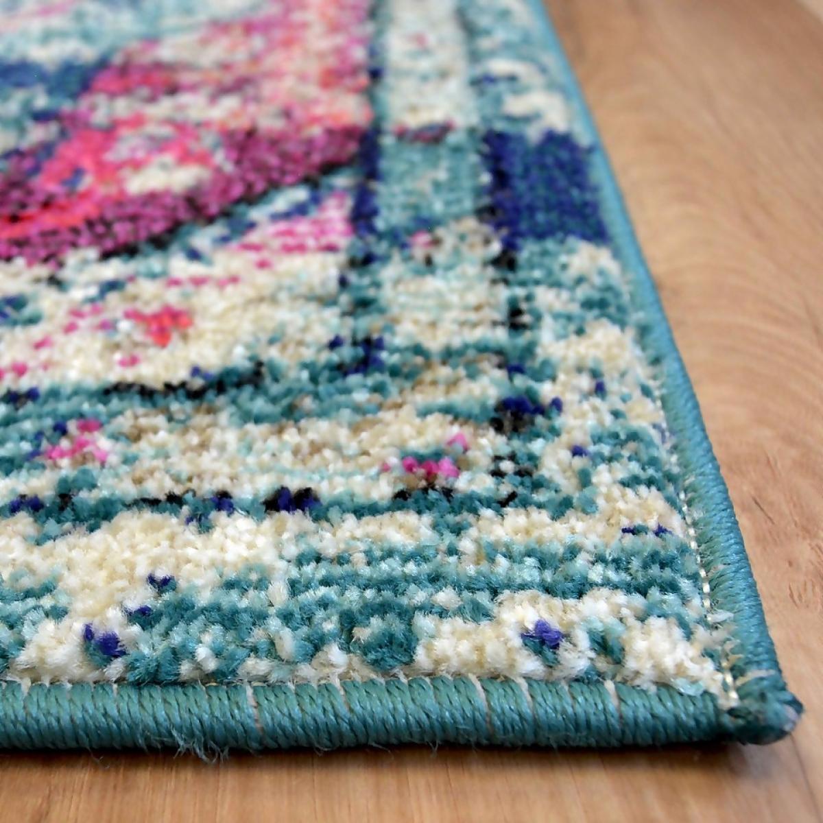 Villa Distressed Rug - Multicoloured - 160x230cm – image 3