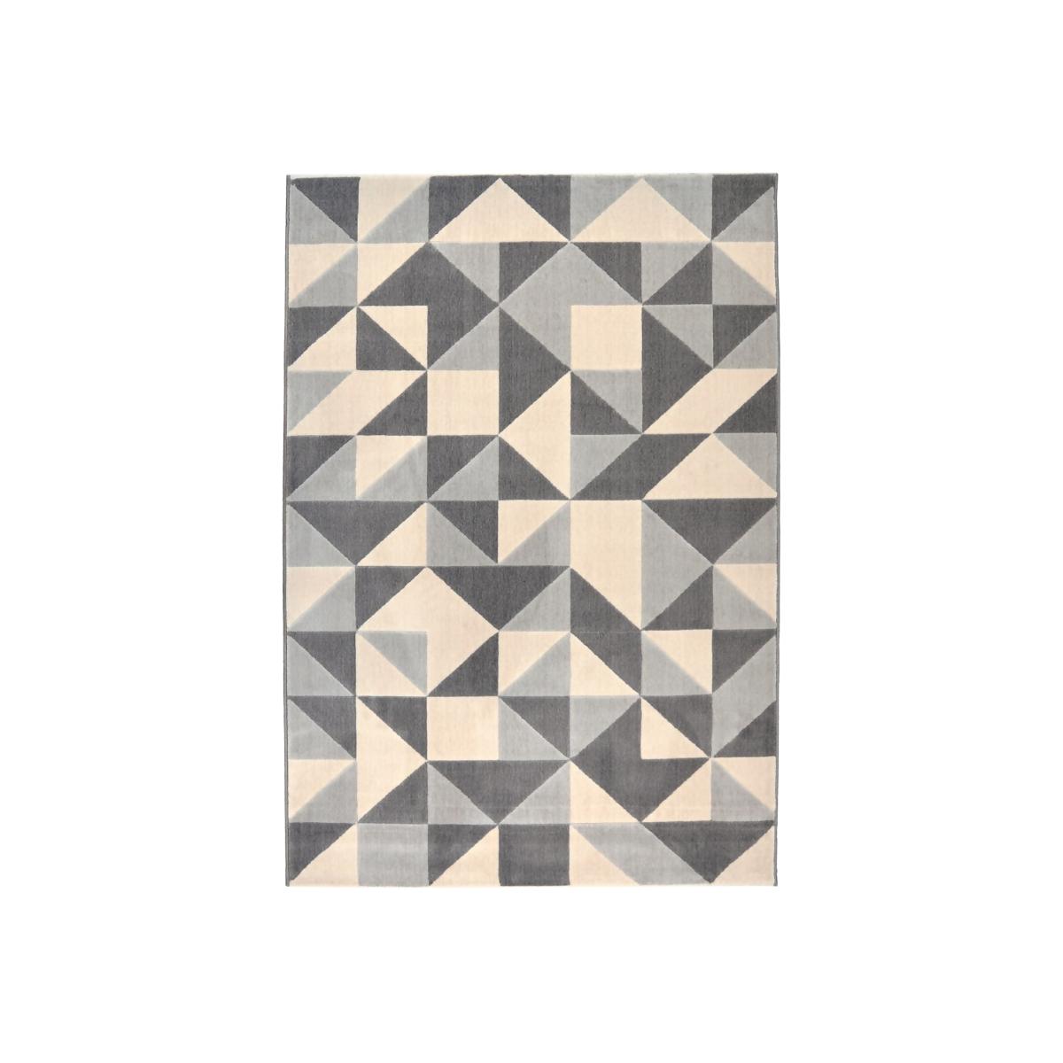 Creation Venus Geometric Rug - Grey - 120x170cm – image 1