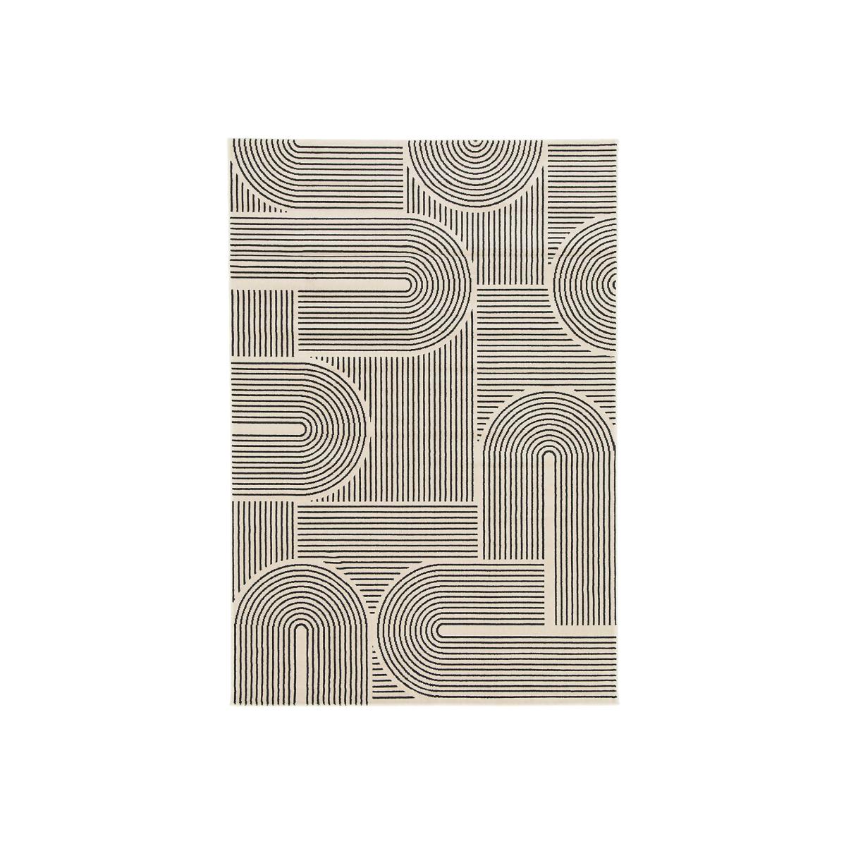 Arcs Rug - Monochrome - 120x170cm – image 1